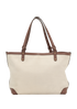 Craft Tote, &pound;495, Handbags, Brown/Cream, Canvas, Back view